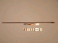 藏品(單鏃鐵箭)的圖片